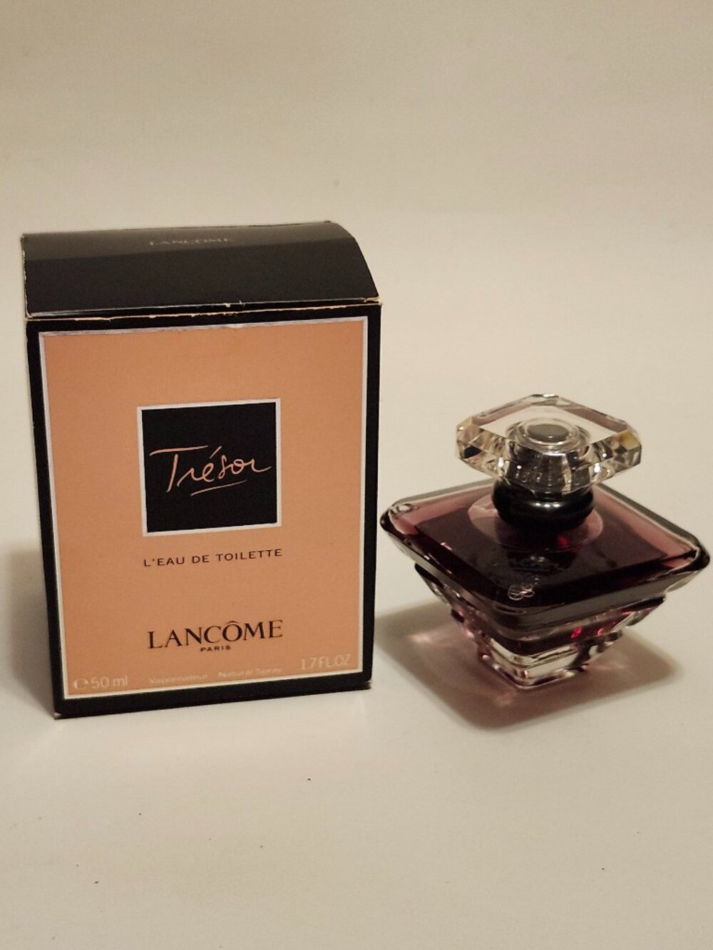 TRESOR LANCOME PARIS Fragrance 50ml Open Box Made in France Lancôme